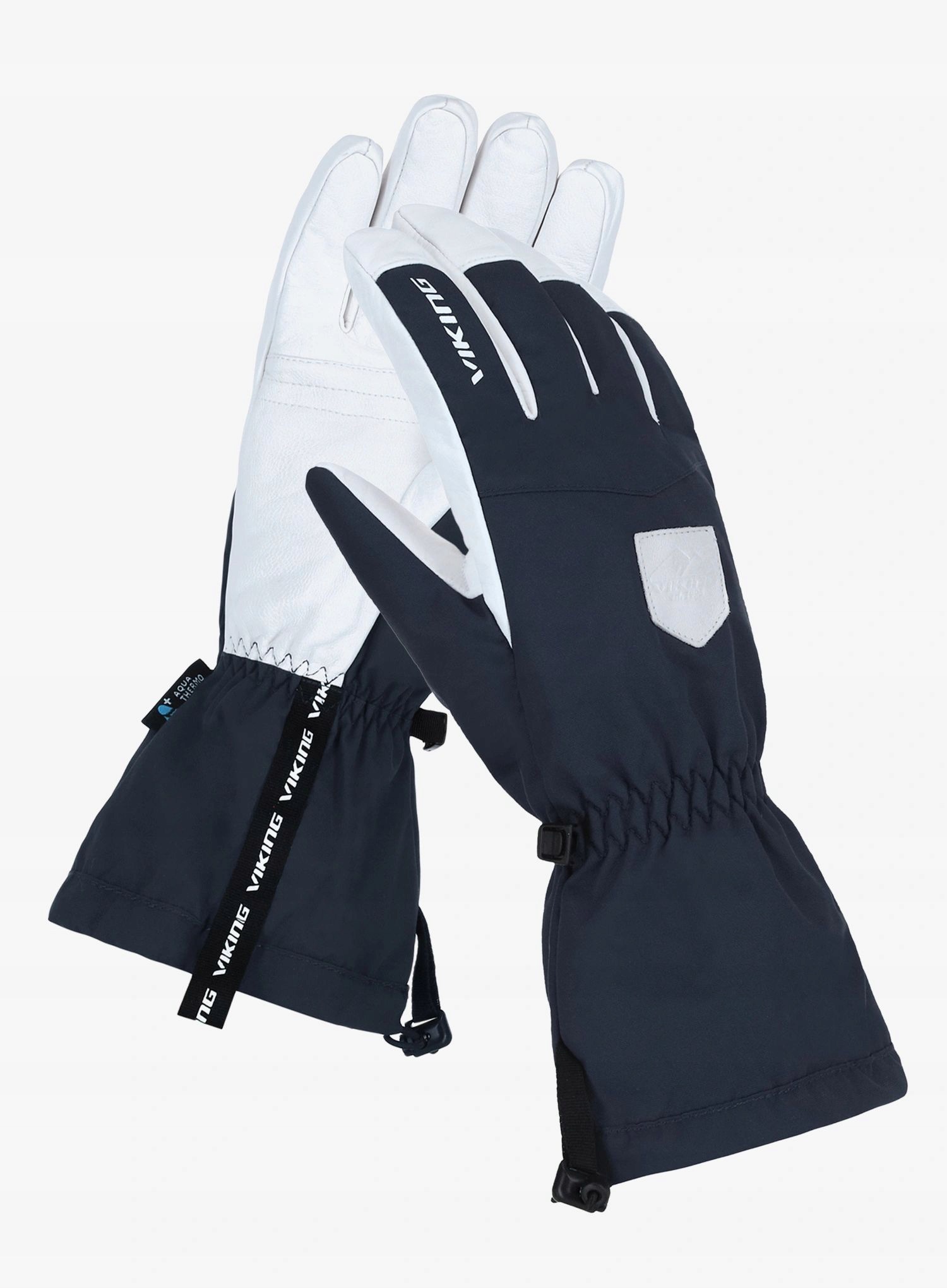 Lyžařské rukavice Viking Sven Ski navy/white 8