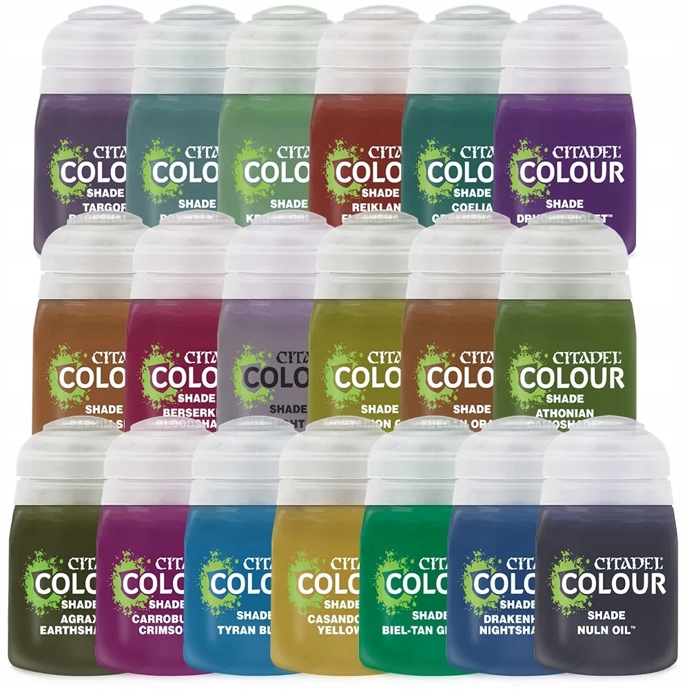 Shade Citadel : FUEGAN ORANGE Paints (18ml) , Games Workshop Producent Games Workshop
