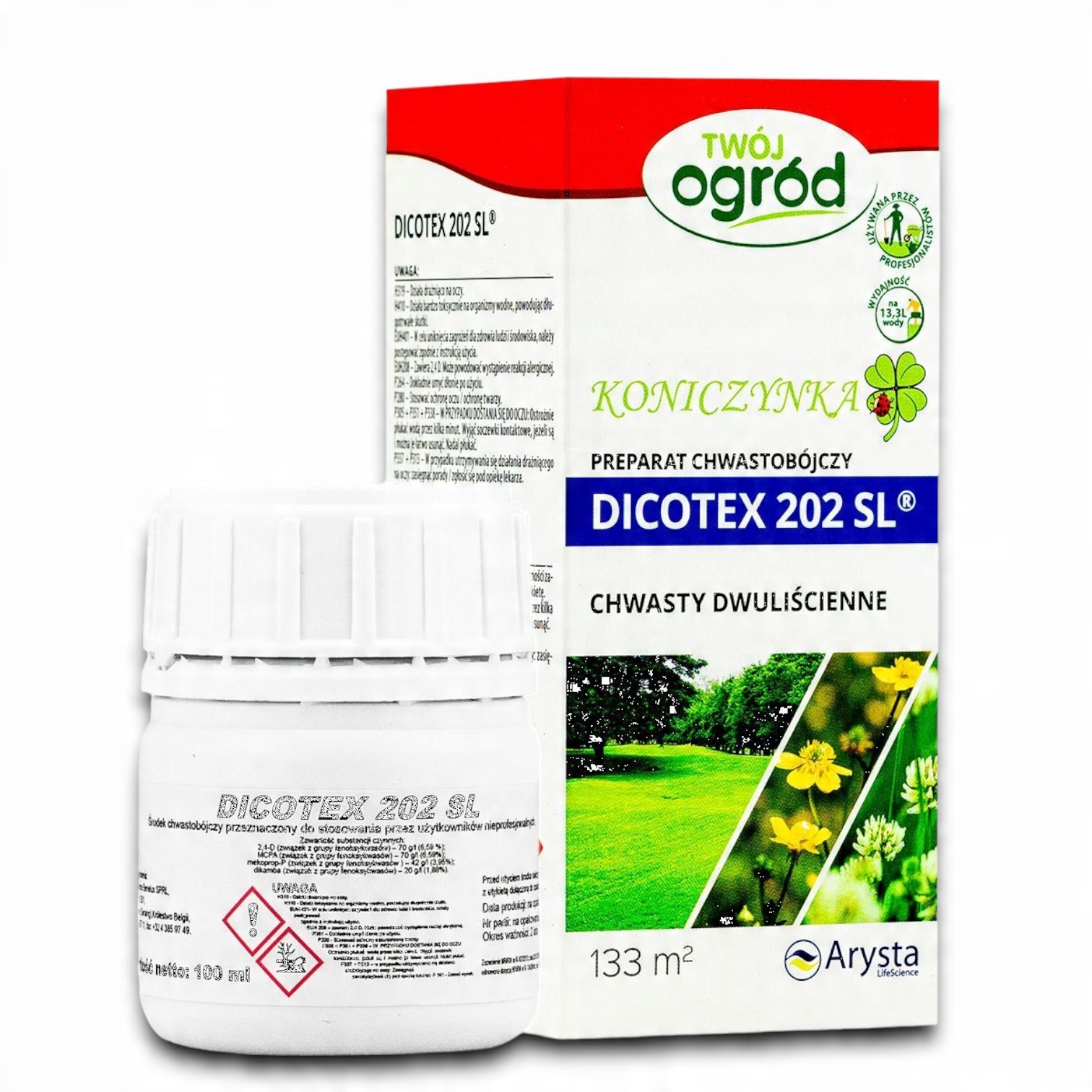 

Dicotex 100ml Chwasty W Trawniku Mniszek Starane