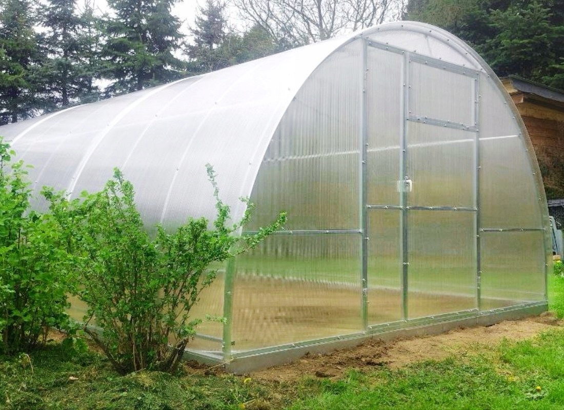 SZKLARNIA z POLIWĘGLANU 3,5x4m OCYNK TUNEL 40x20mm Długość (m) 4