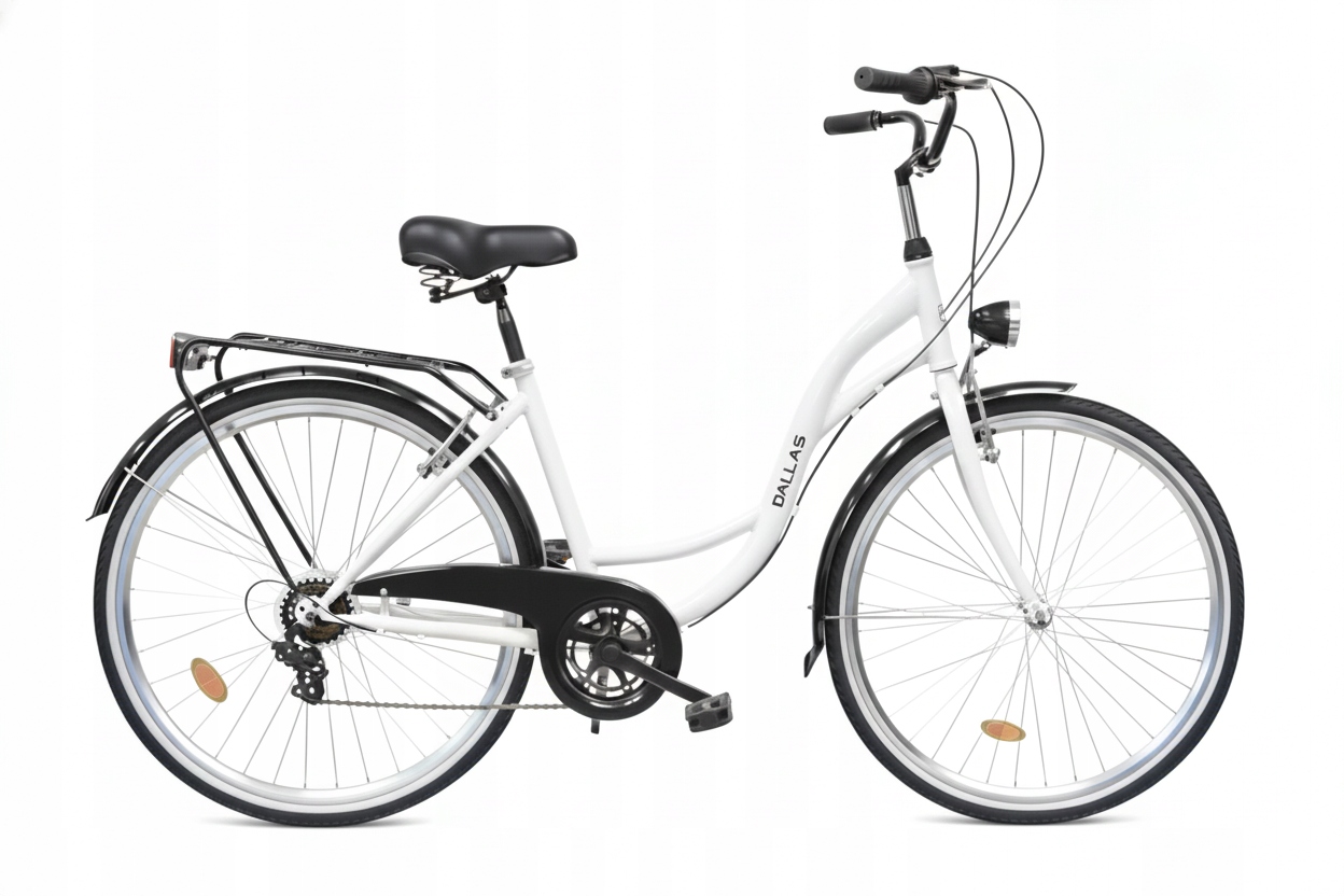 Rower damski miejski DALLAS 26 28 biegi damka Rozmiar ramy 18 cali