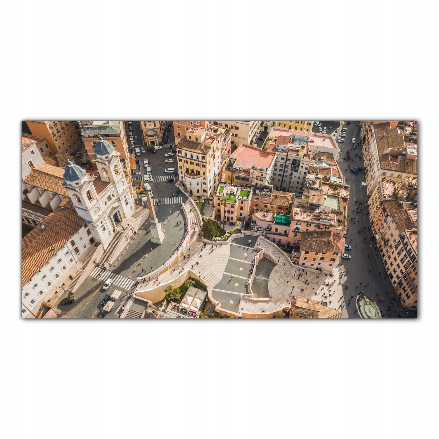 Město Řím Krajina 120x60 Panel tvrzené sklo