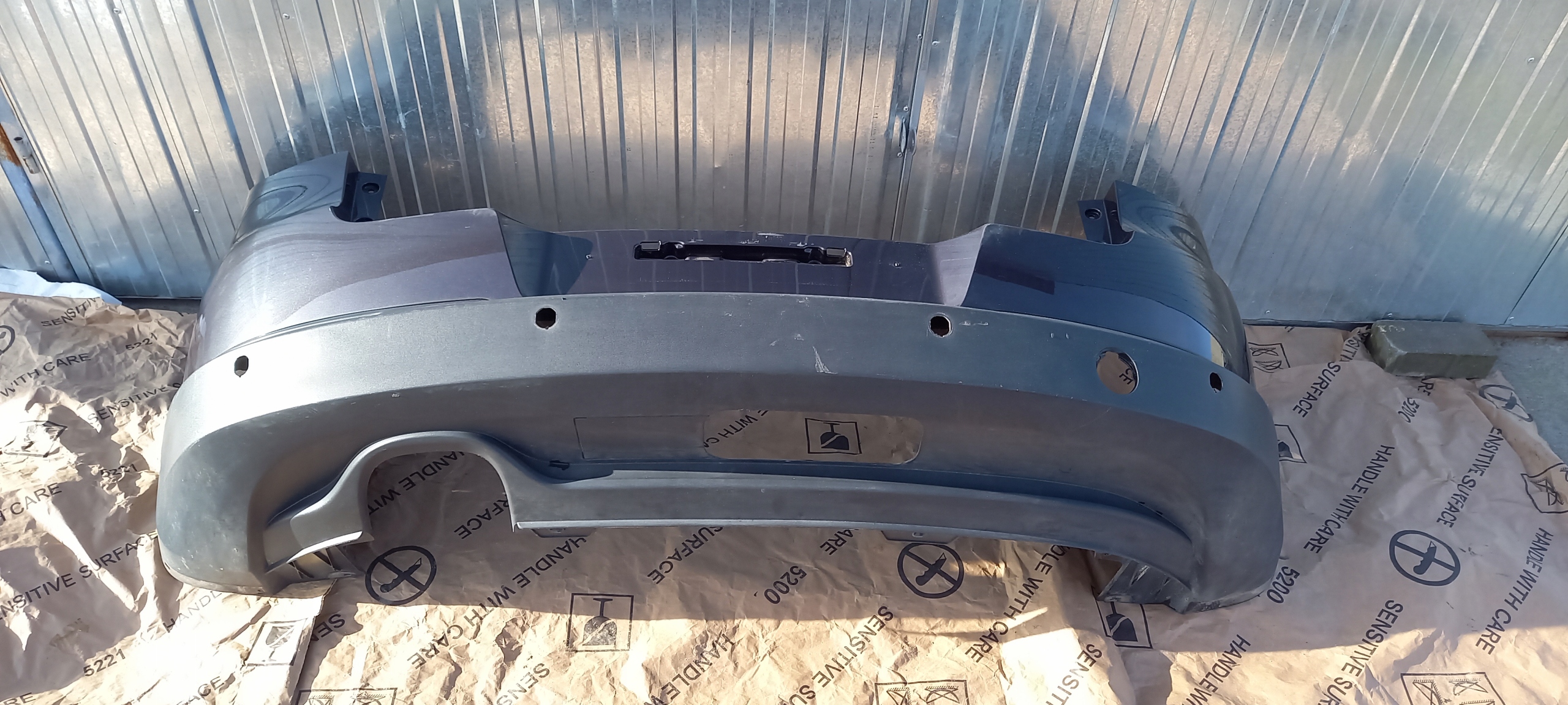 VW TIGUAN I БАМПЕР ЗАД. ЗАД. 6 ПАРКТРОНІК