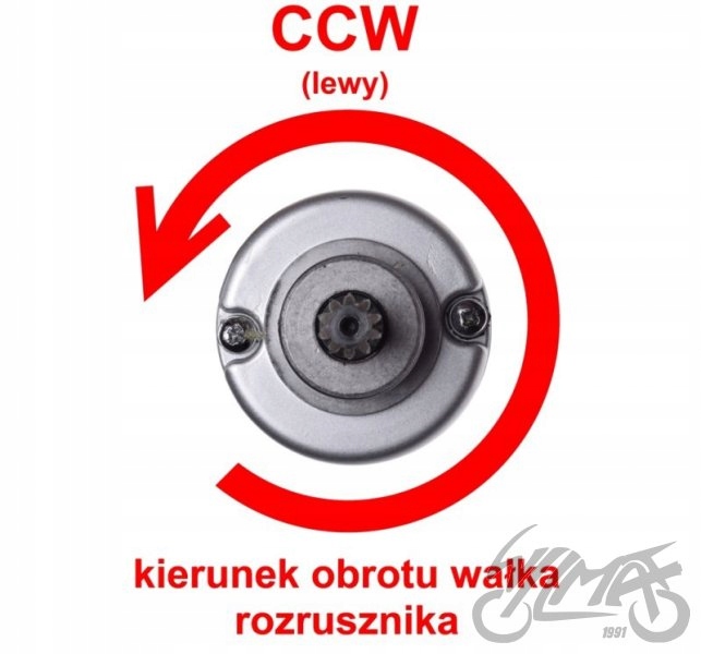 ROZRUSZNIK ELEKTRYCZNY DO TB50 Part number MOTOSANTIAGO PL A2
