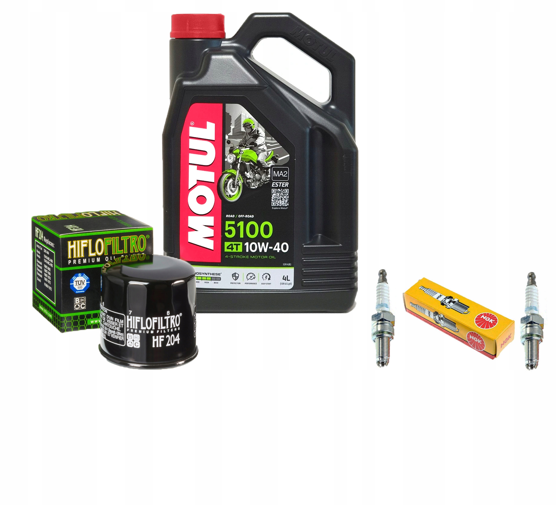 Olej Motul 5100 YAMAHA XV 950 BOLT Filtr Świece