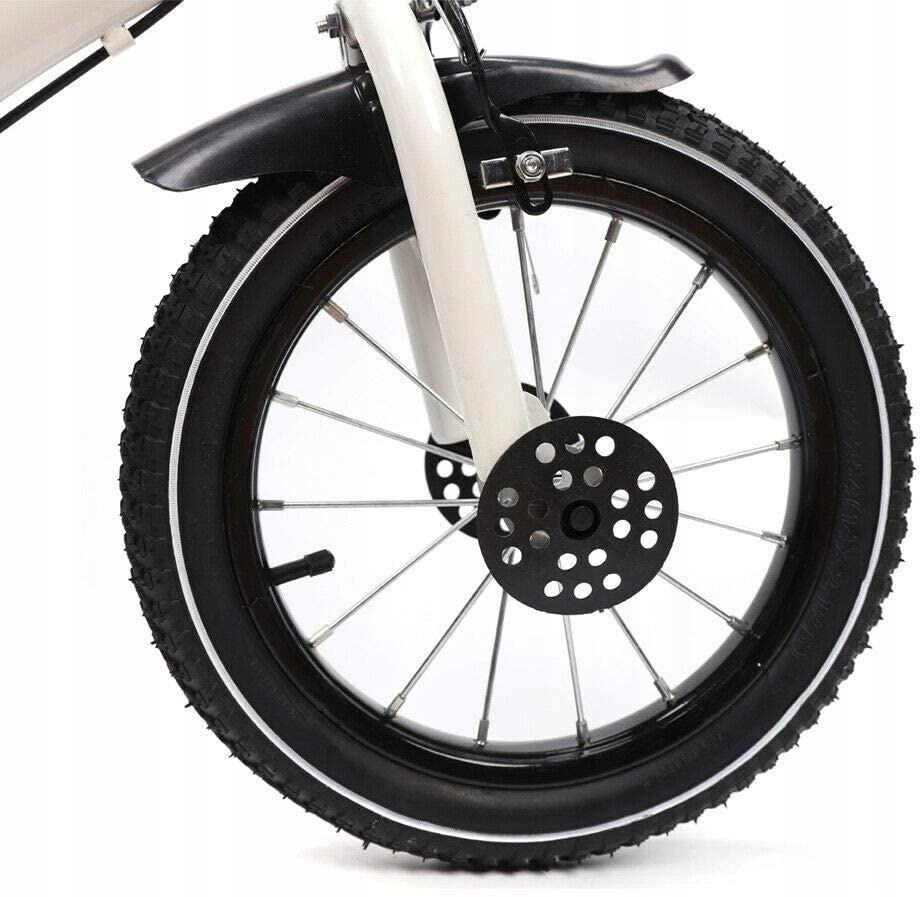 BIAŁY ROWER DZIECIĘCY 14" + KOŁA PODPOROWE Wiek dziecka 3 lata +