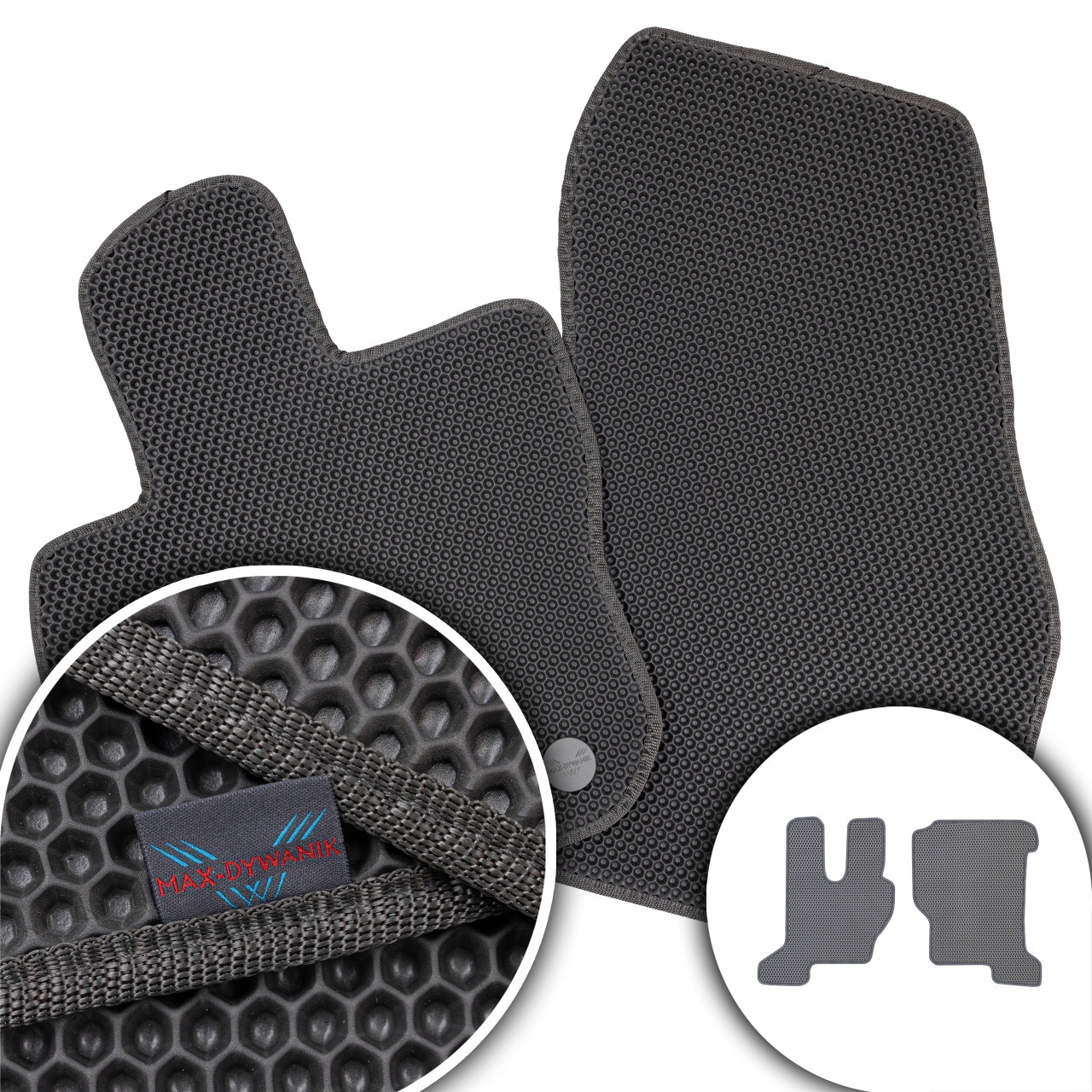 Mercedes Sk 1989-1998 Koberce Eva Eternity Šedé Honey