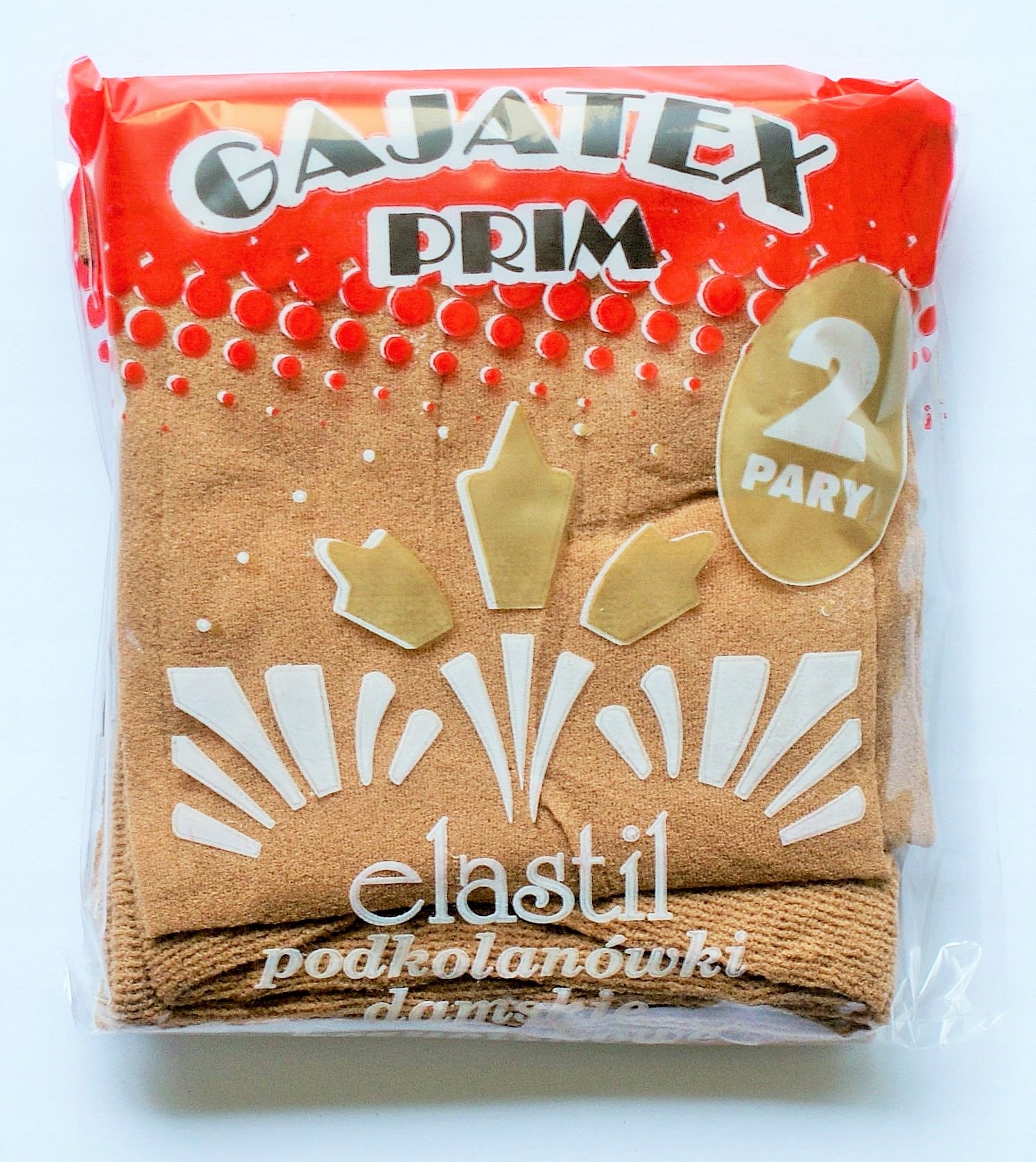 

Podkolanówki elastil 2 pary jasny opal