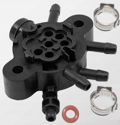 Złącze rozdzielacz multizaworu ekspres Nivona 757 758 759 760 777 Siemens