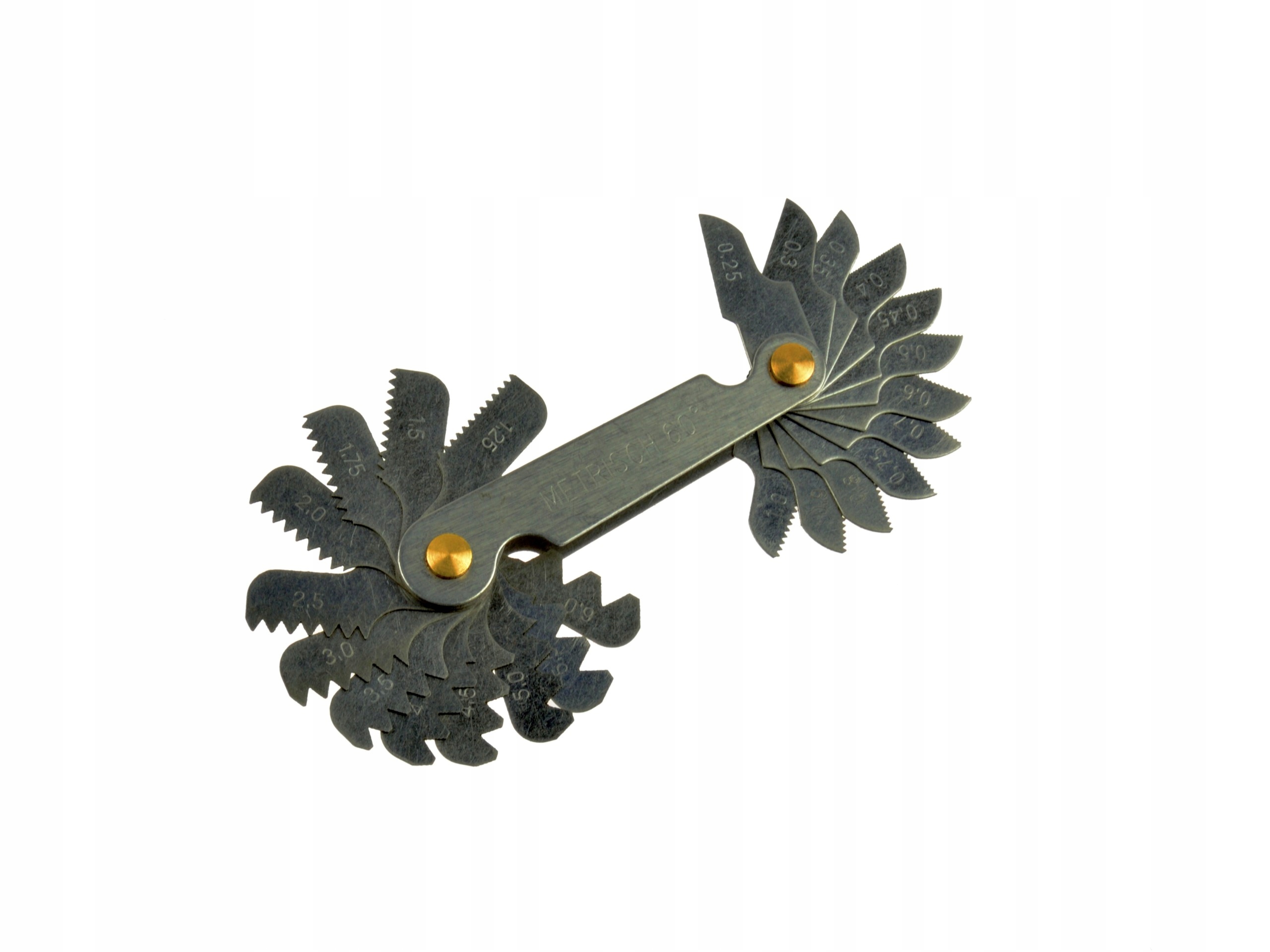 

Miernik Gwintu Gwintomierz M 0.25-6mm 24 Listki