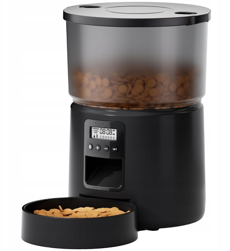 Automatické krmítko pro kočky Bemoony A4 Podavač krmiva 3000 ml