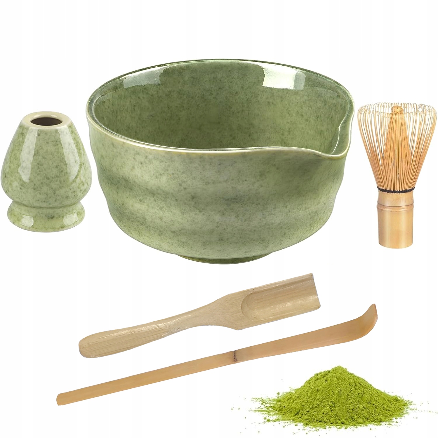Levně Matcha 5v1 Box 5-dílná sada na matchu Metla Lžička Podstavec
