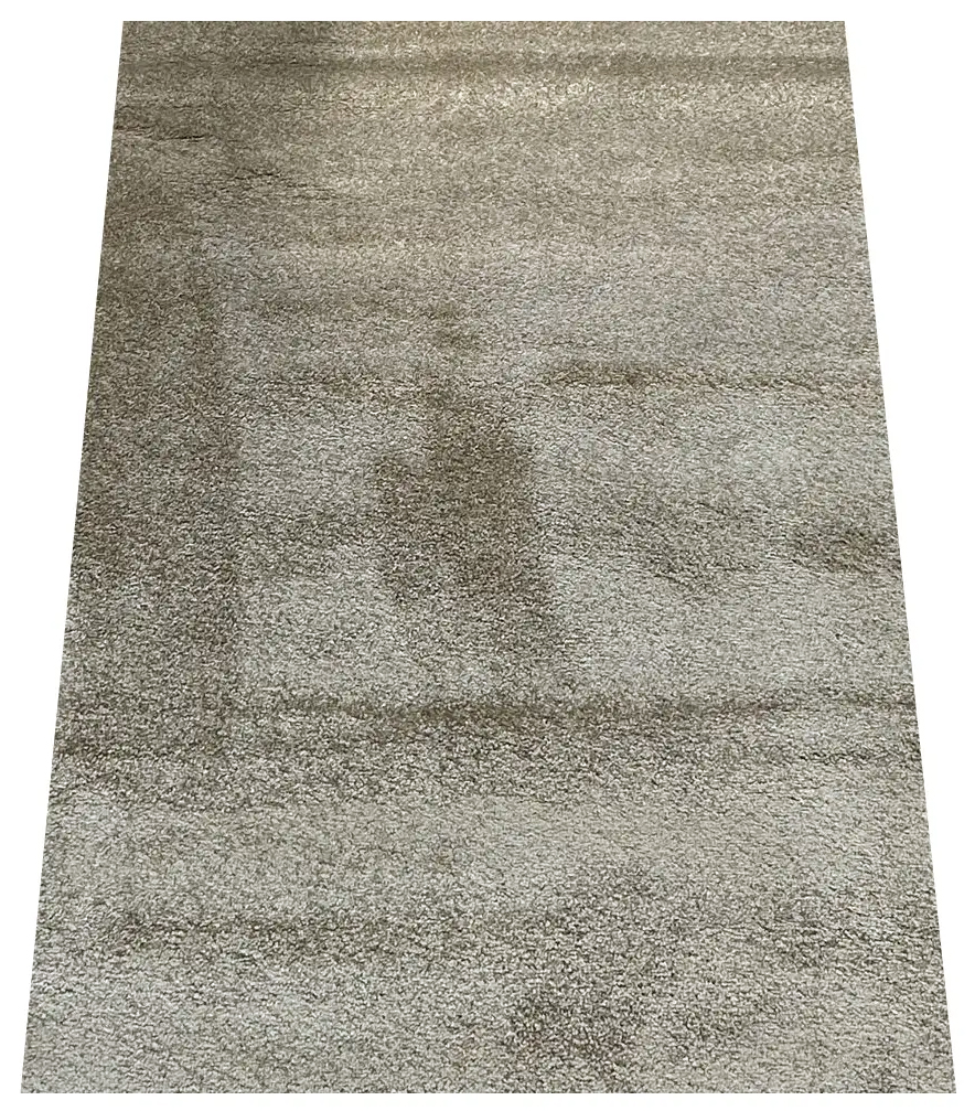 Koberec 140x190 Jednolitý Do Obývacího Pokoje Béžový Měkký Masitý Silný Vlas 2 CM