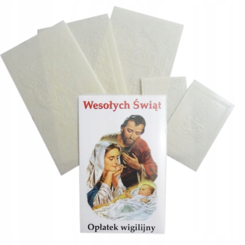 

Opłatki Wigilijne 3d+2m +koperta +folia (50 Kpl.)