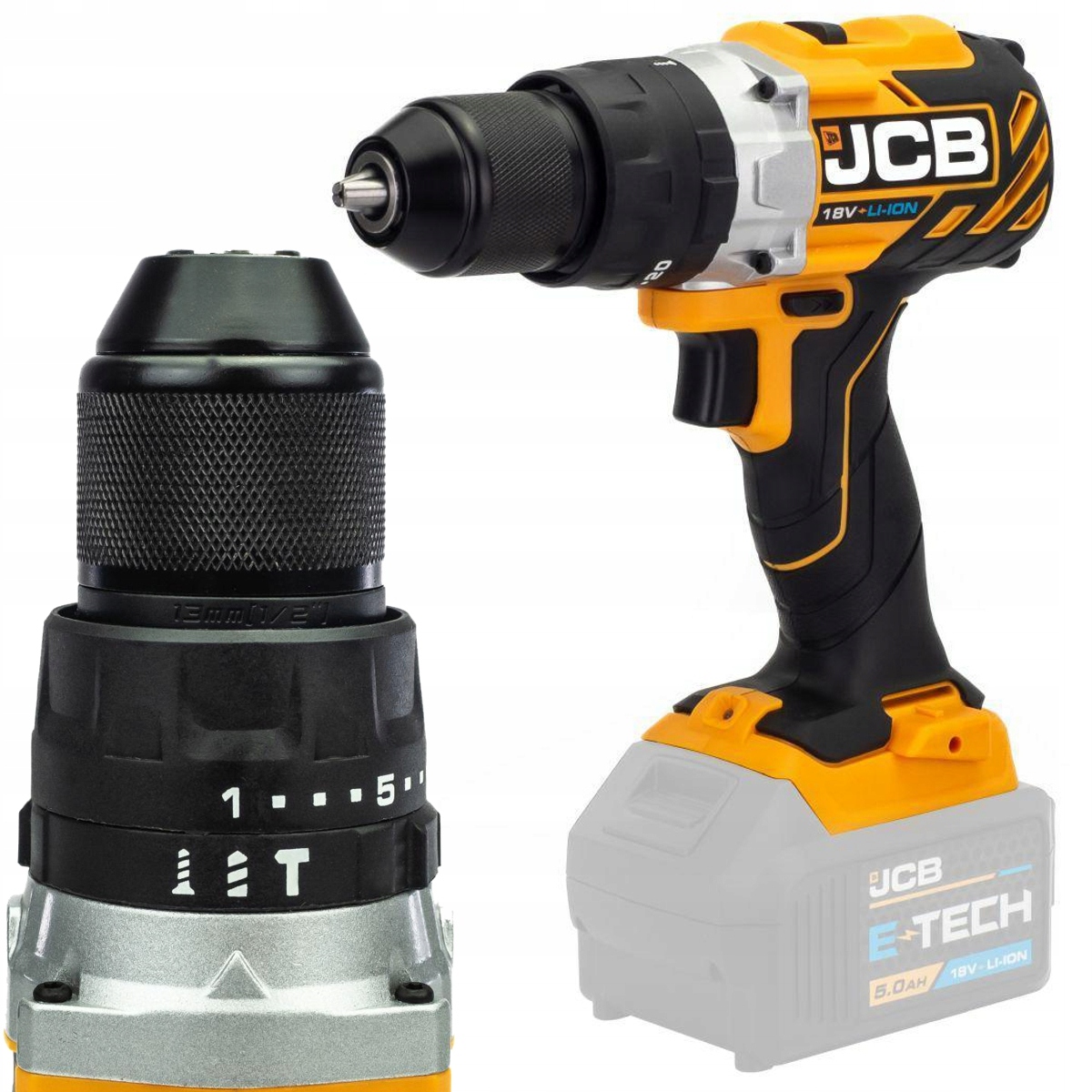 Jcb Wiertarko wkrętarka akumulatorowa 18V 65Nm 70W