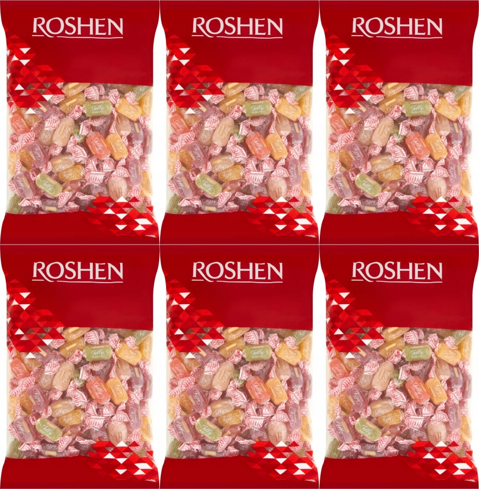 Roshen Cukierki Galaretki Jelly 1 kg x6