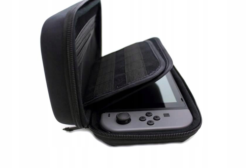You2K Wmocniony kufererk pokrowiec etui na konsolę Switch v1 v2 czarny