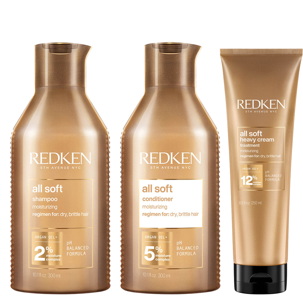 Redken All Soft nawilżenie suchych i łamliwych włosów szampon odżywka krem