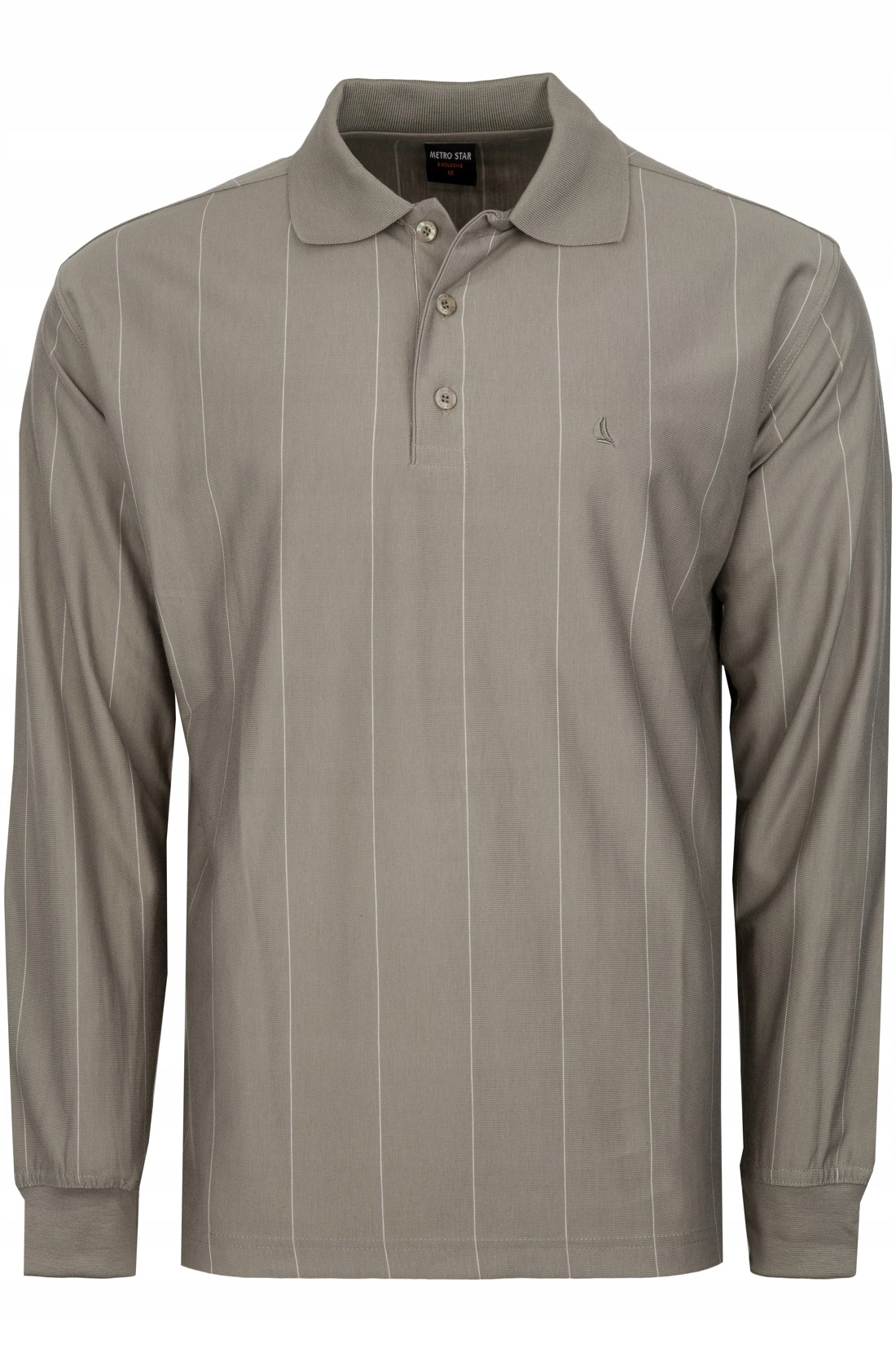 

Metro Star bluza polo w paski cienka rozm XL