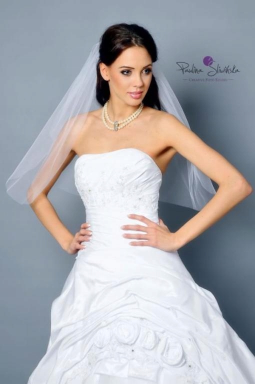 WELON ŚLUBNY MGIEŁKA 60CM, PRODUKT POLSKI - JAKOŚĆ