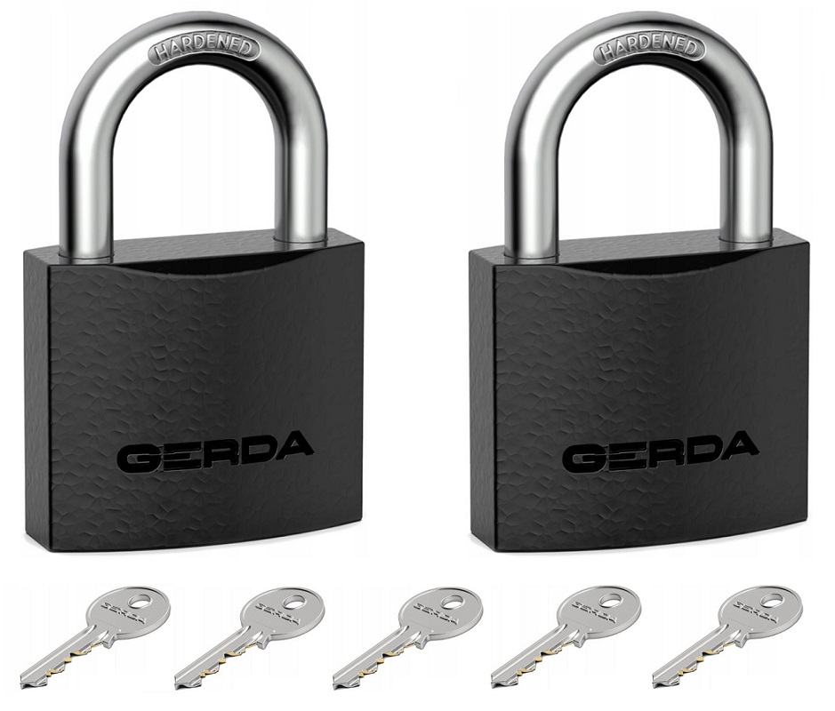 

Gerda Iron Line 2 Kłódki System Jednego Klucza 30