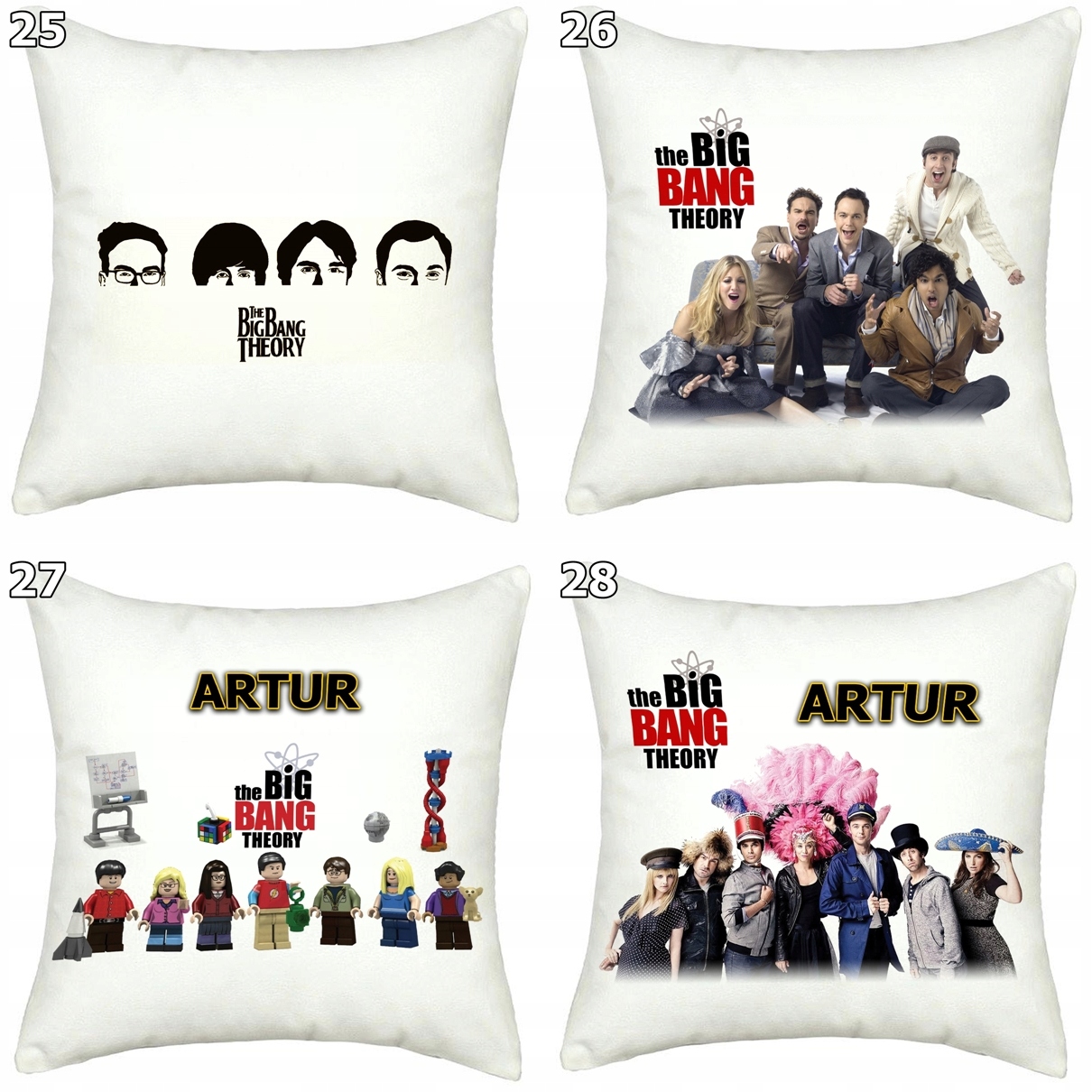 PODUSZKA TEORIA WIELKIEGO PODRYWU + IMIĘ EAN (GTIN) 5904158188335