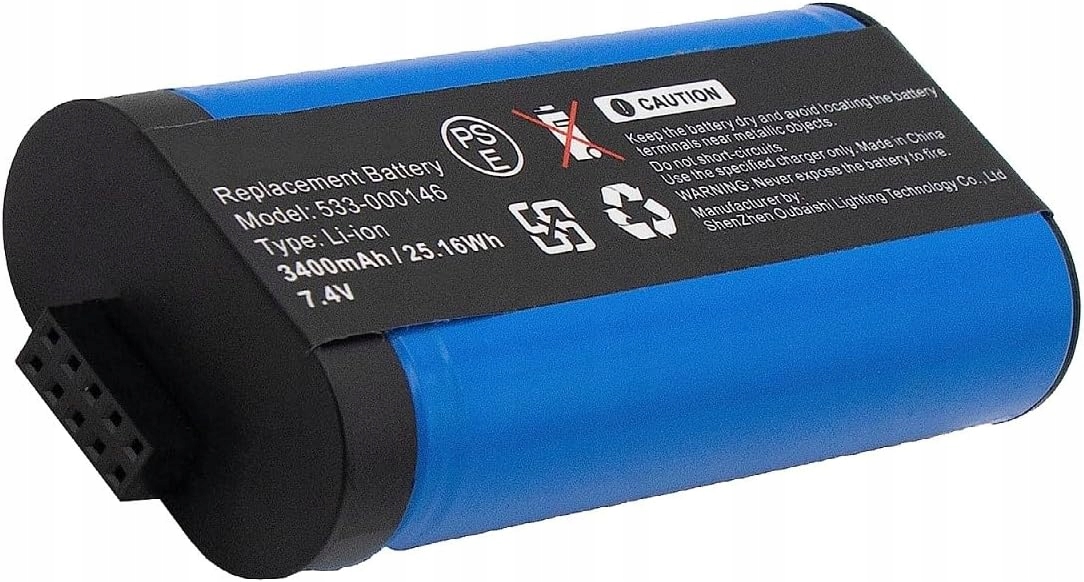 Bateria 7.4V/3400mAh do Logitech 533-000116 533-000138 S-00147 Ue MegaBoom