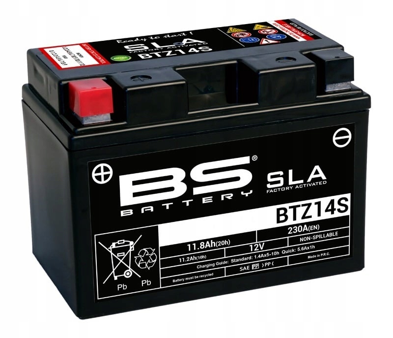 Batéria Bs BTZ14S Sla 300638-1