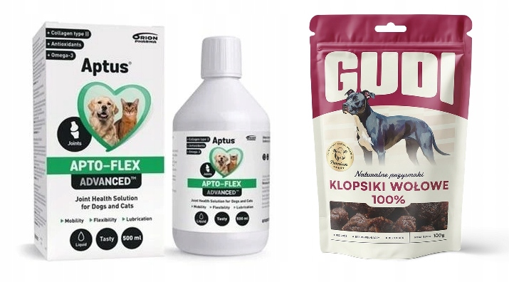 Levně Aptus Apto-Flex Advanced 500 ml kočka pes Pamlsek Gudi