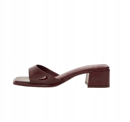 Call It Spring Burgundské Nazouváky S Nízkým Podpatkem 39 T7A