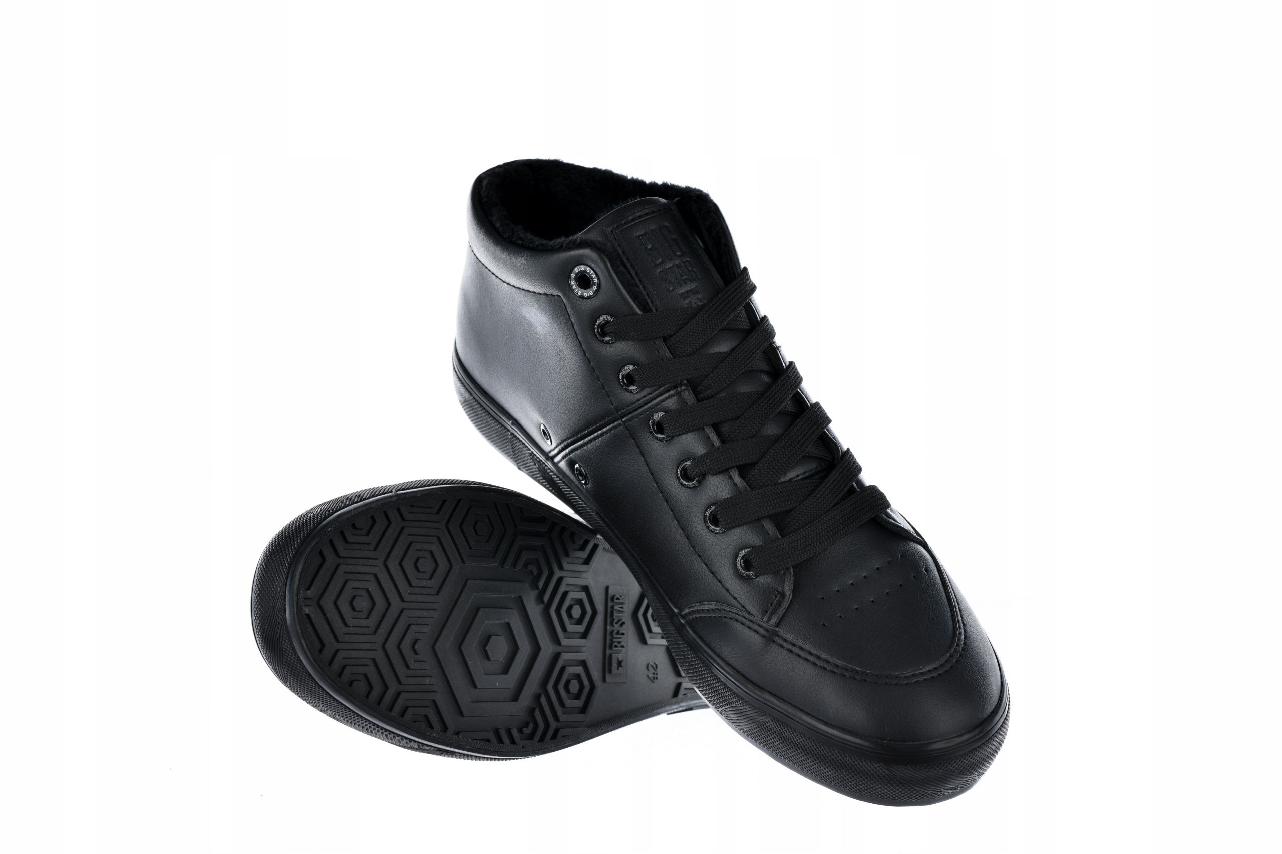

Big Star Obuwie Męskie Trampki Skórzane KK174348