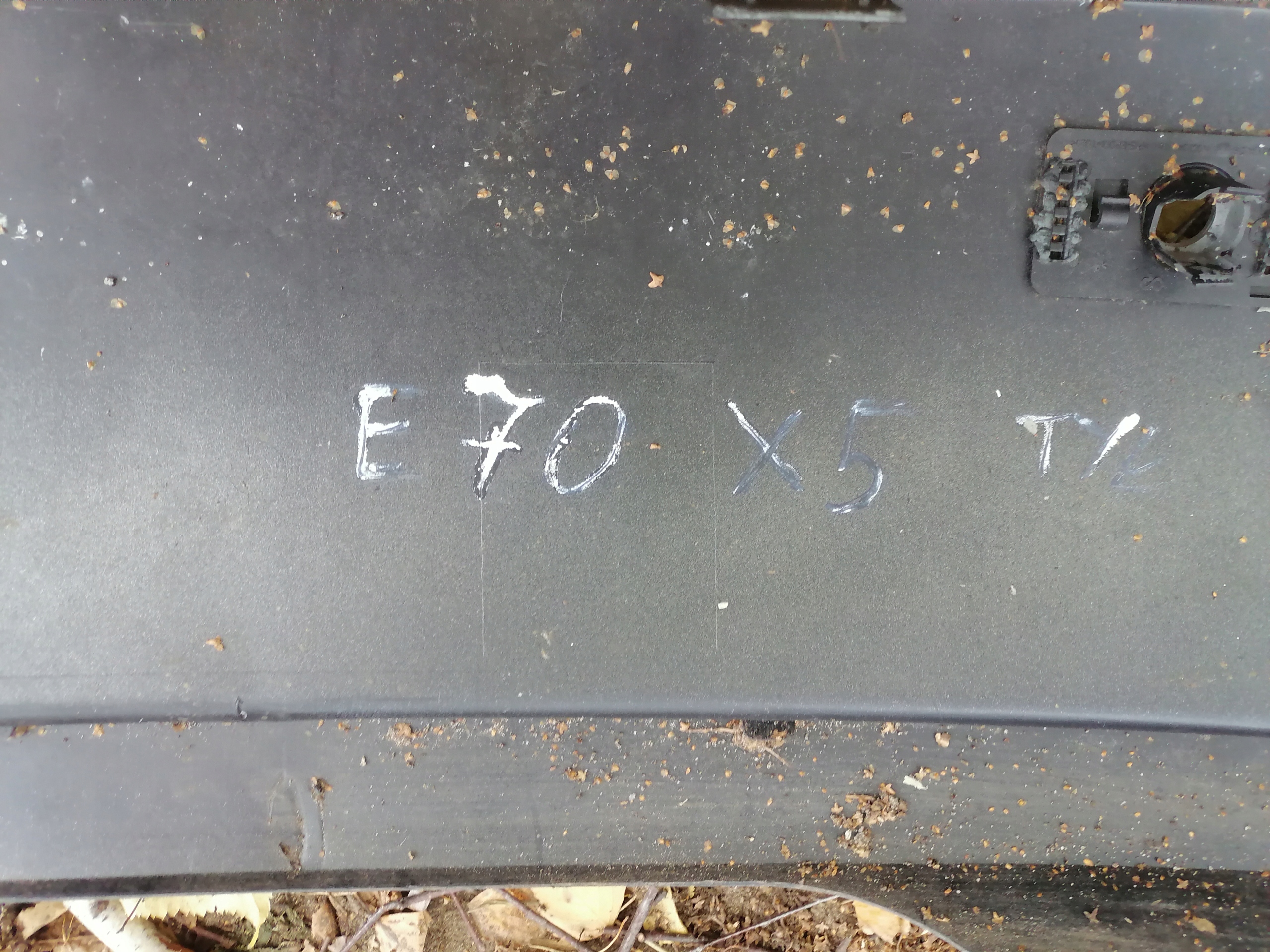 bumper rear part BMW X5 E70 PDC 7158438