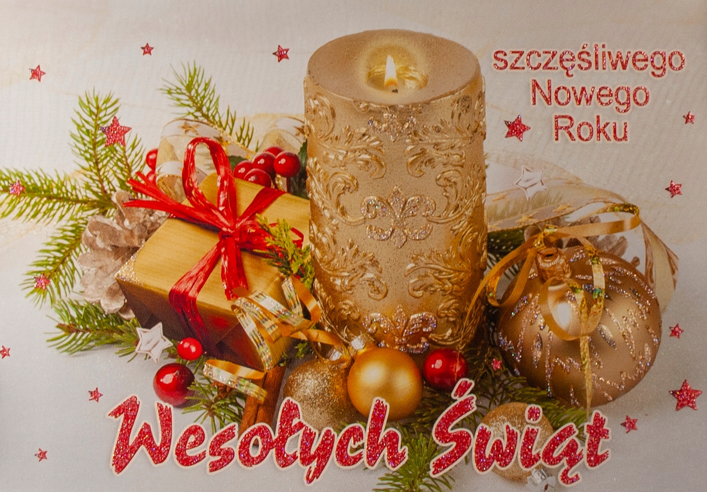 BOŻE NARODZENIE KARTKA OKOLICZNOŚCIOWA