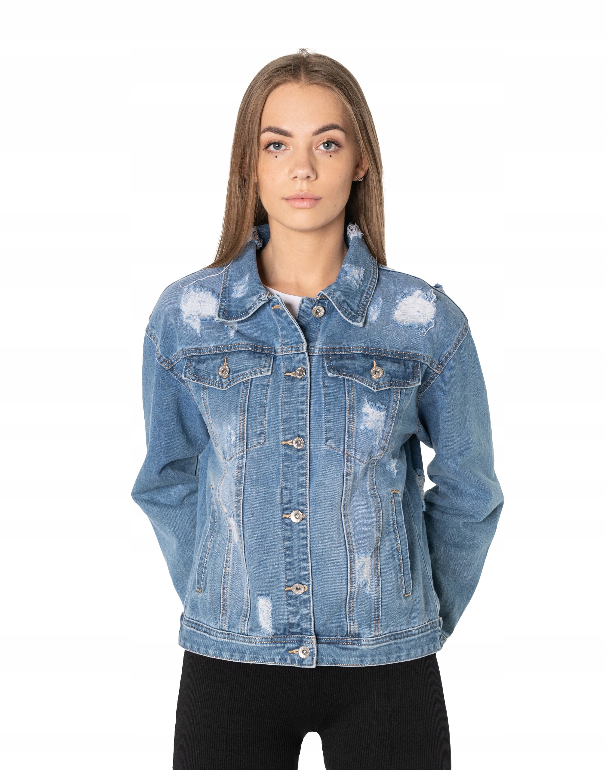 

Kurtka Jeansowa Damska Katana Bluza Jeans 3362 XXL