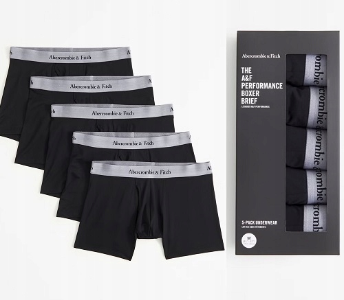 Spodní Prádlo Boxerky Abercrombie & Fitch 5 5 kusů , velikost M