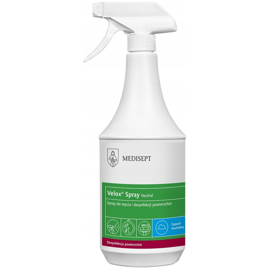 

Velox Spray Szybka Dezynfekcja Powierzchni 1L