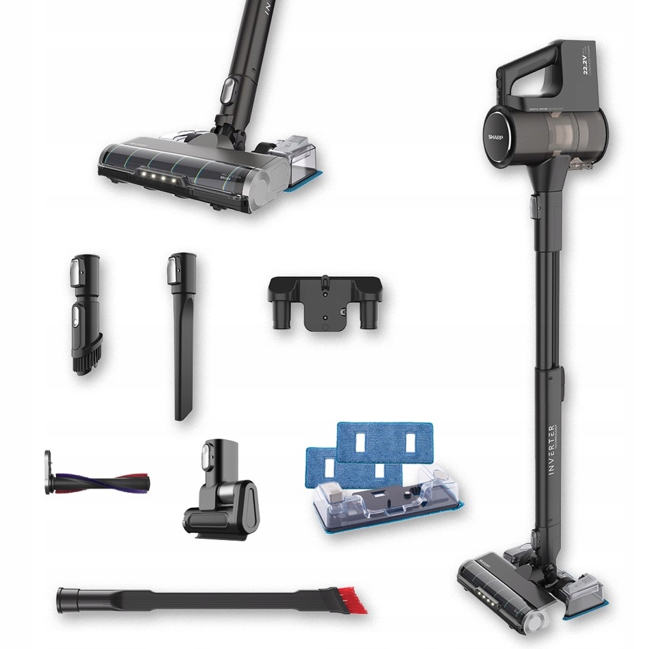 Sharp SA-VP4261BS odkurzacz pionowy bezprzewodowy