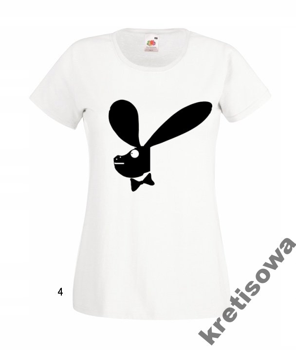 

Kolorowe Koszulki Zając Królik Rabbit Wzory