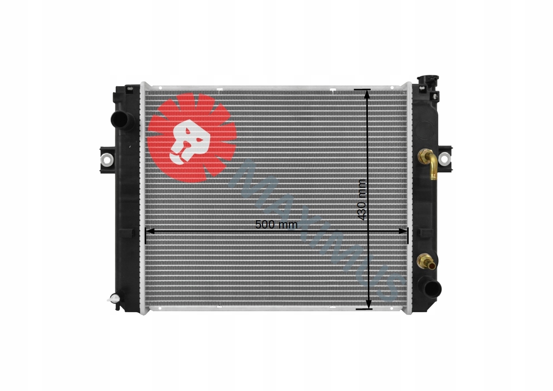 NOWA CHŁODNICA WÓZEK WIDŁOWY TOYOTA Producent części Maximus