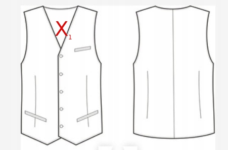 M7A106 Boohoo BOOHOO MAN KLASYCZNA MĘSKA KAMIZELKA GARNITUROWA 40 L Rozmiar L