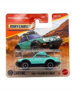 Autko Samochodzik MATCHBOX # 1985 PORSCHE 911 RALLY