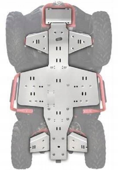 OSŁONY SPODU SEGWAY SNARLER AT6 - ALUMINIOWE