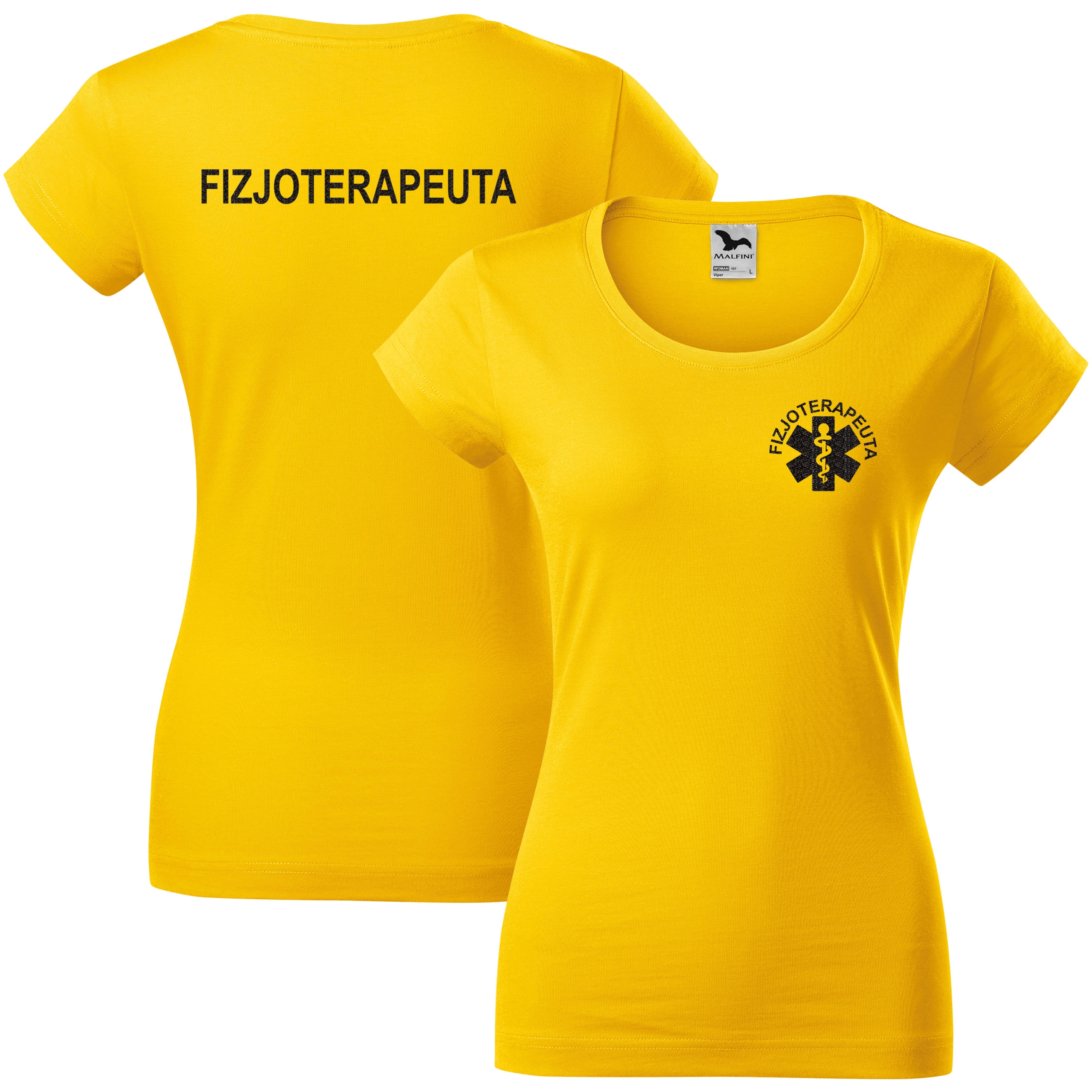 

Haft Damska koszulka Fizjoterapeuta roz L