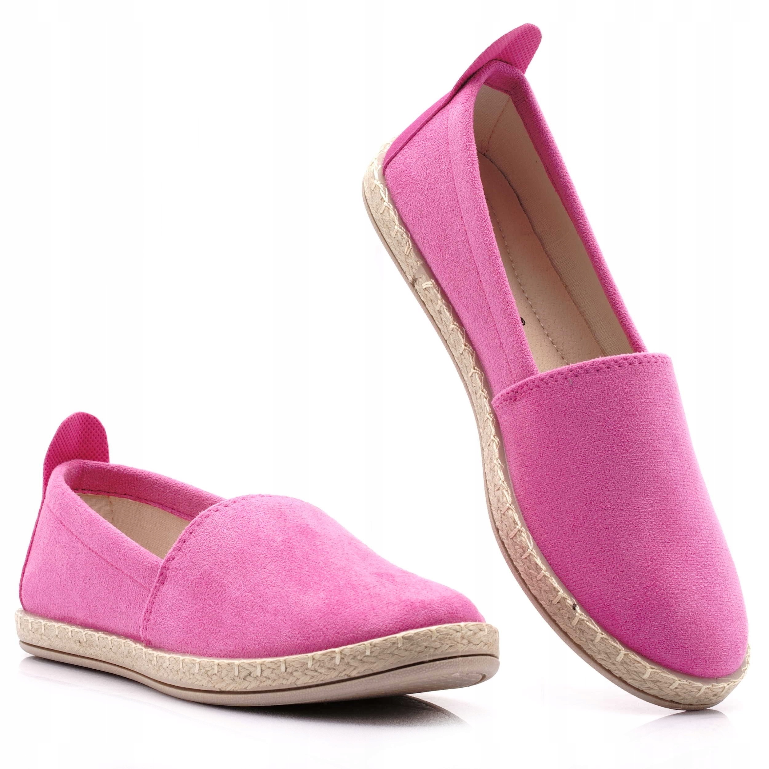 POTOCKI ESPADRYLE BUTY DAMSKIE LEKKIE WSUWANE 16009 39 Oryginalne opakowanie producenta pudełko