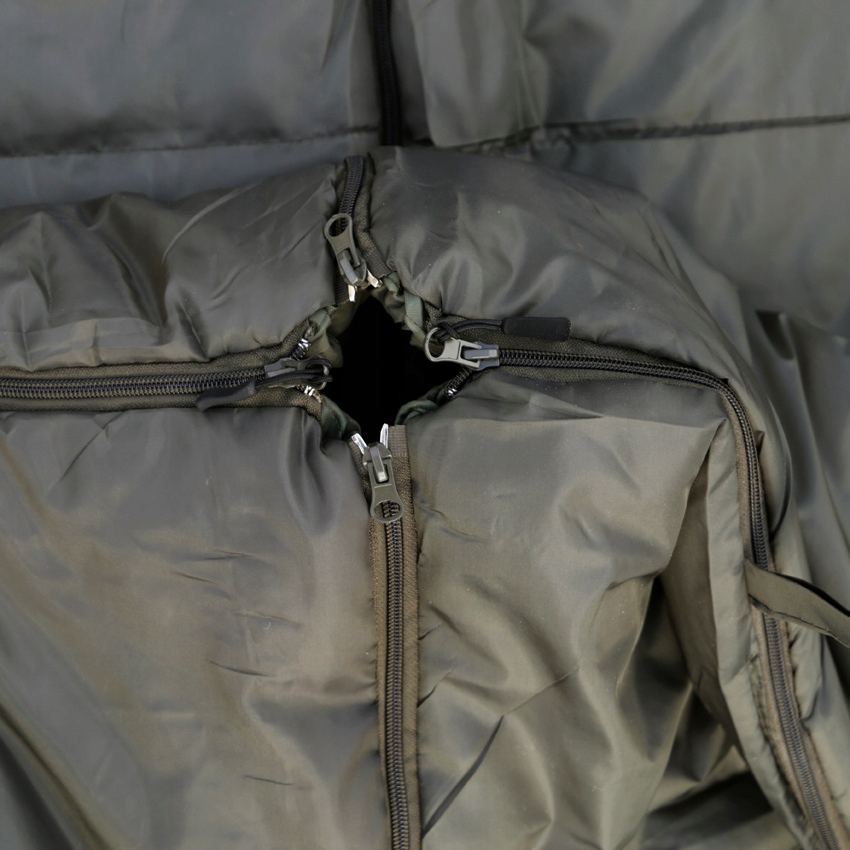 SNUGPAK ŚPIWÓR NAVIGATOR Typu Kołdra od -2°C do -7°C 1750g Olive Prawy Kolor dominujący odcienie zieleni