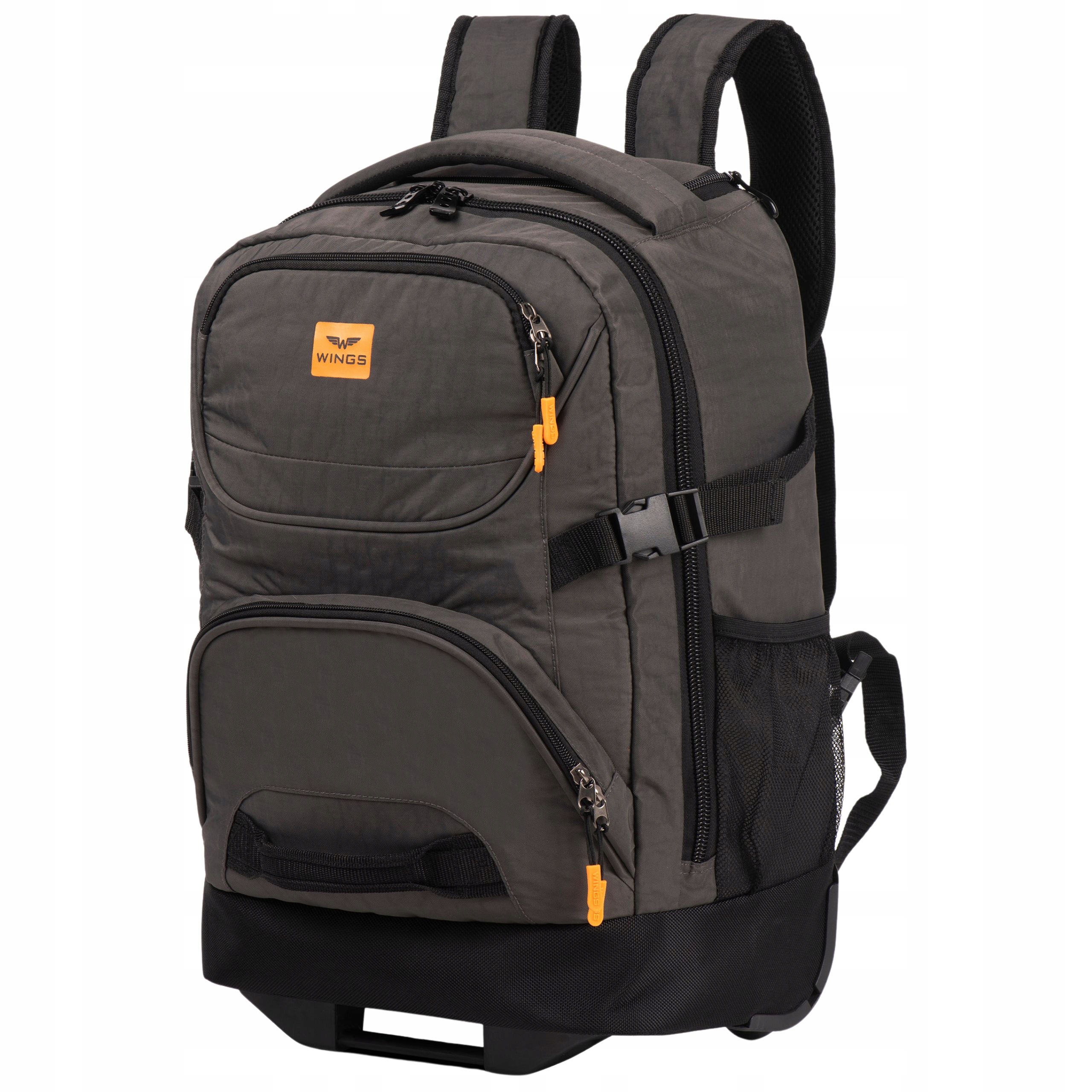 Batoh s funkcí tašky na kolečkách Wings Prostorné turistické zavazadlo