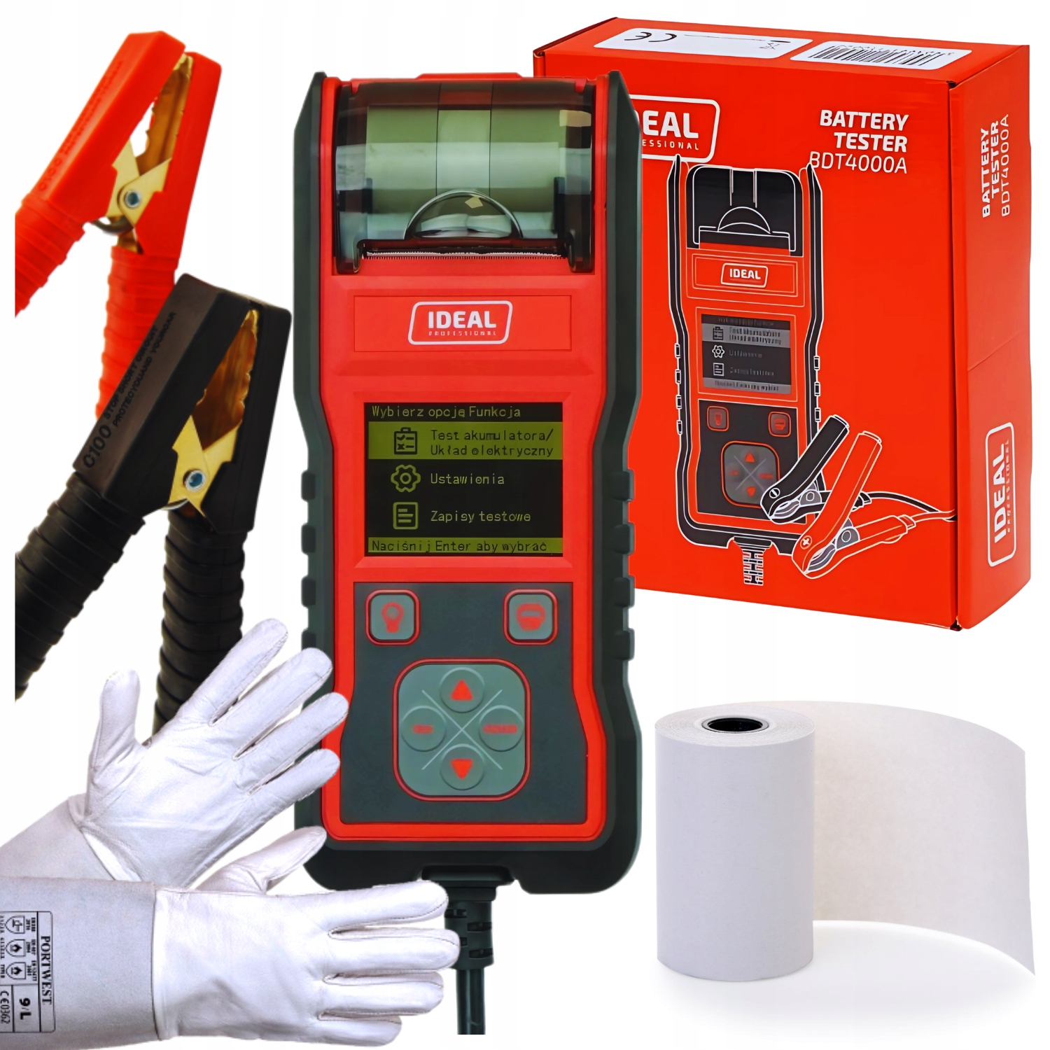 tester diagnostyczny BDT4000A tester akumulatora IDEAL 6V 12V tester