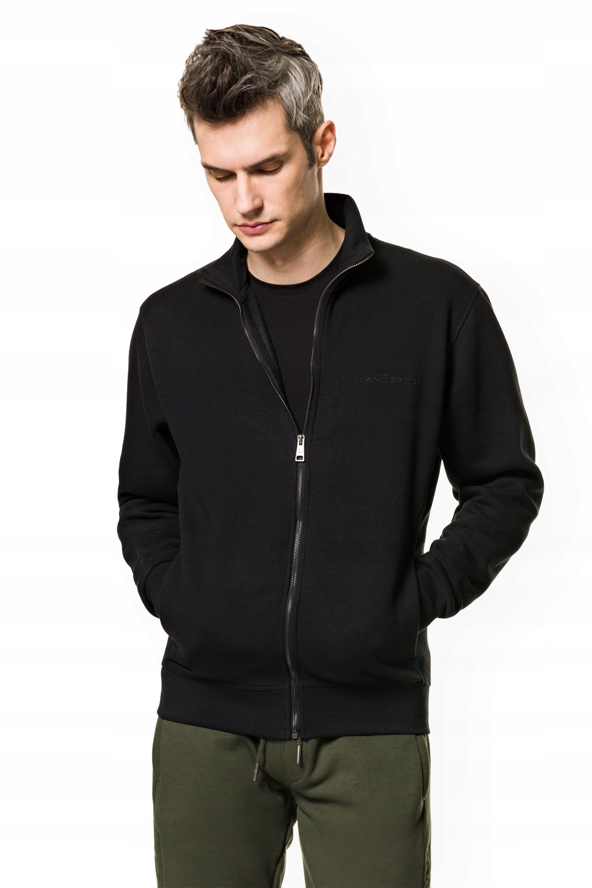

Bluza Męska Rozpinana Czarna Belair Lancerto M