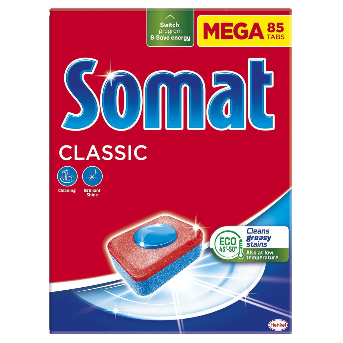 Somat TABLETKI do zmywarki kapsułki classic MEGA 85