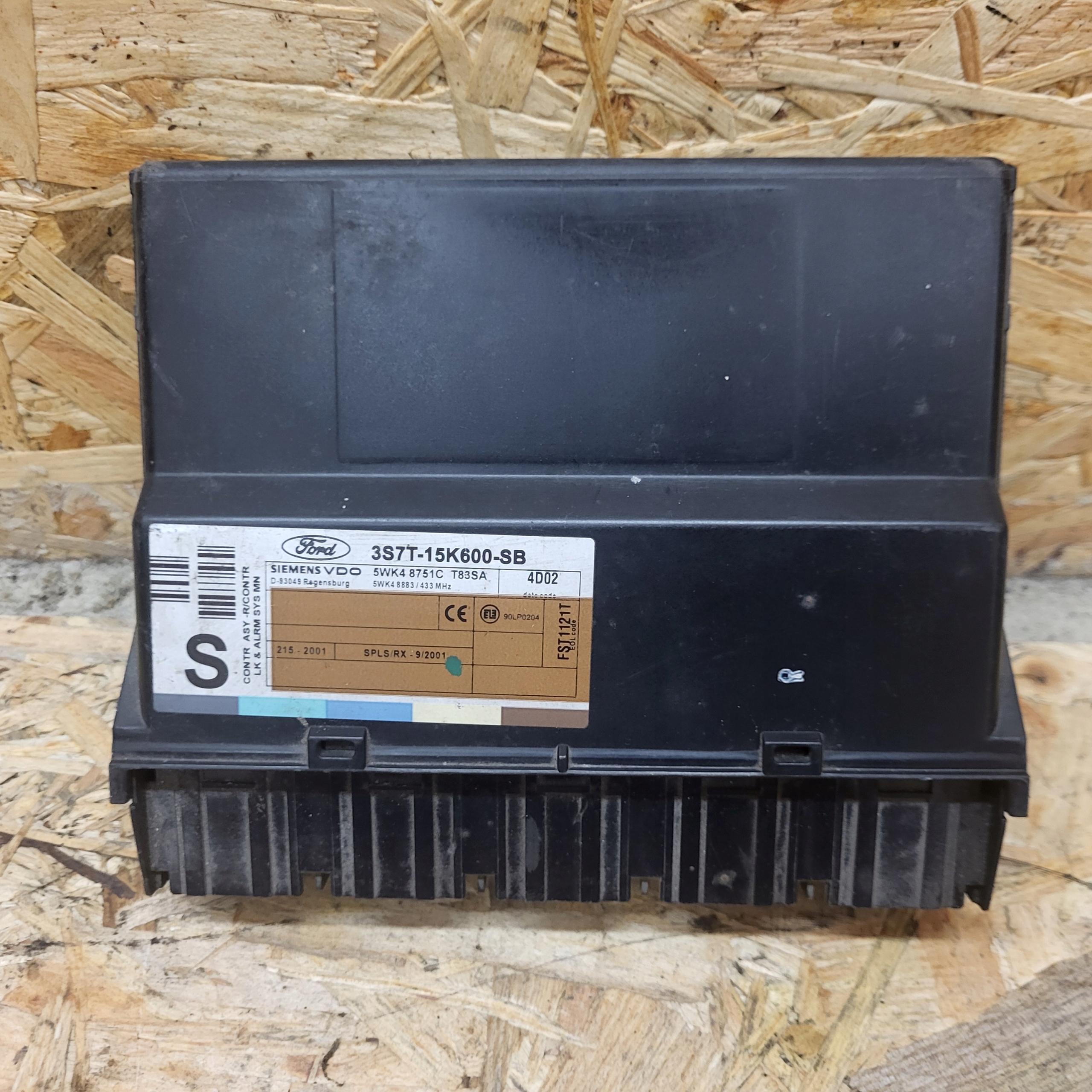 FORD FOCUS MK1 01-04 Unité commande confort 3S7T15K600SB